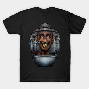 Horror toilet Monster #8 T-Shirt